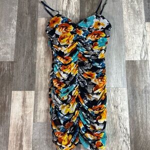 Asos Womens Dress, Flowers, 12, Sleeveless